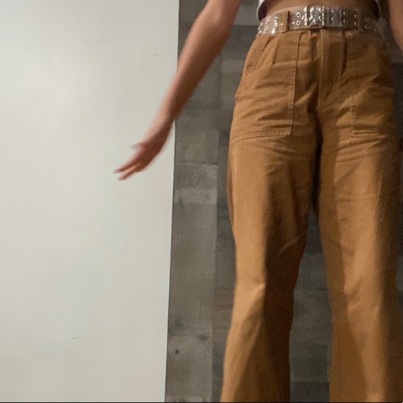 Brown cargo pants - Picture 3 of 4